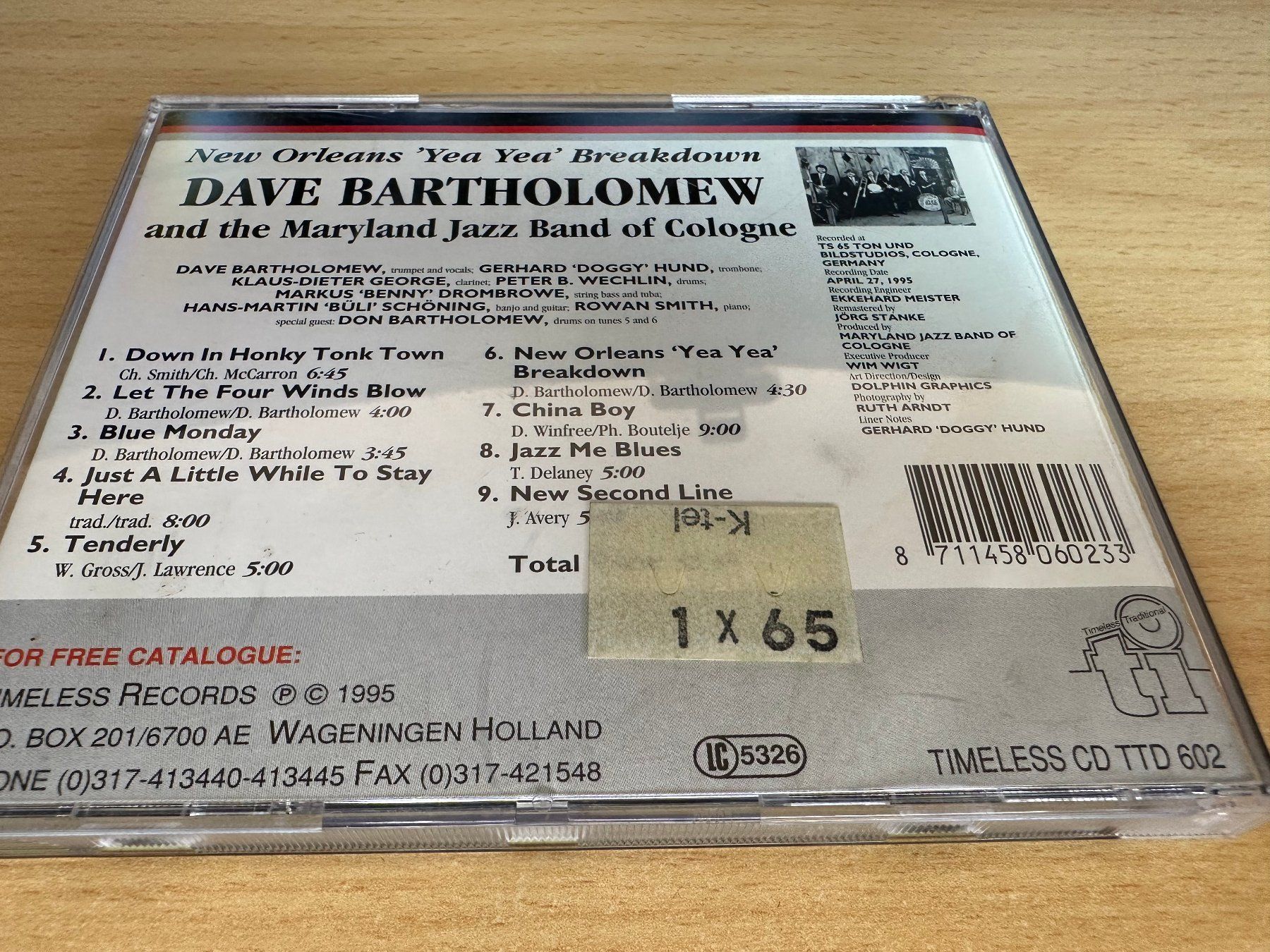 CDs: Dave Bartholomew – New Orleans 'Yea Yea' Breakdown – Gebraucht aus Rikon im Tösstal von Alpenmutz 1