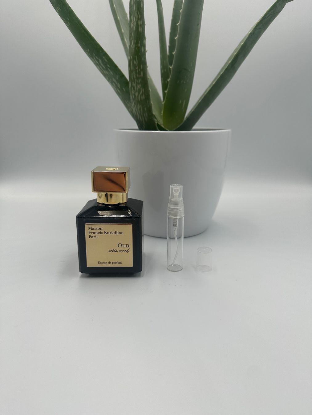 Kurkdjian Parfum & Eau de Toilette: Maison Francis Oud Satin Mood Extrait Abfüllung / Probe 3ml – Neu (gemäss Beschreibung) aus Zürich von edelproben