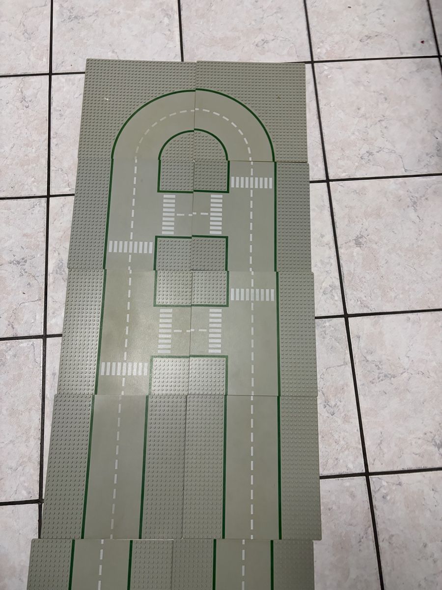 Lego Giocattoli: 10 x Lego Strassen Platten – Usato da Sevelen venduto da gsandax 2