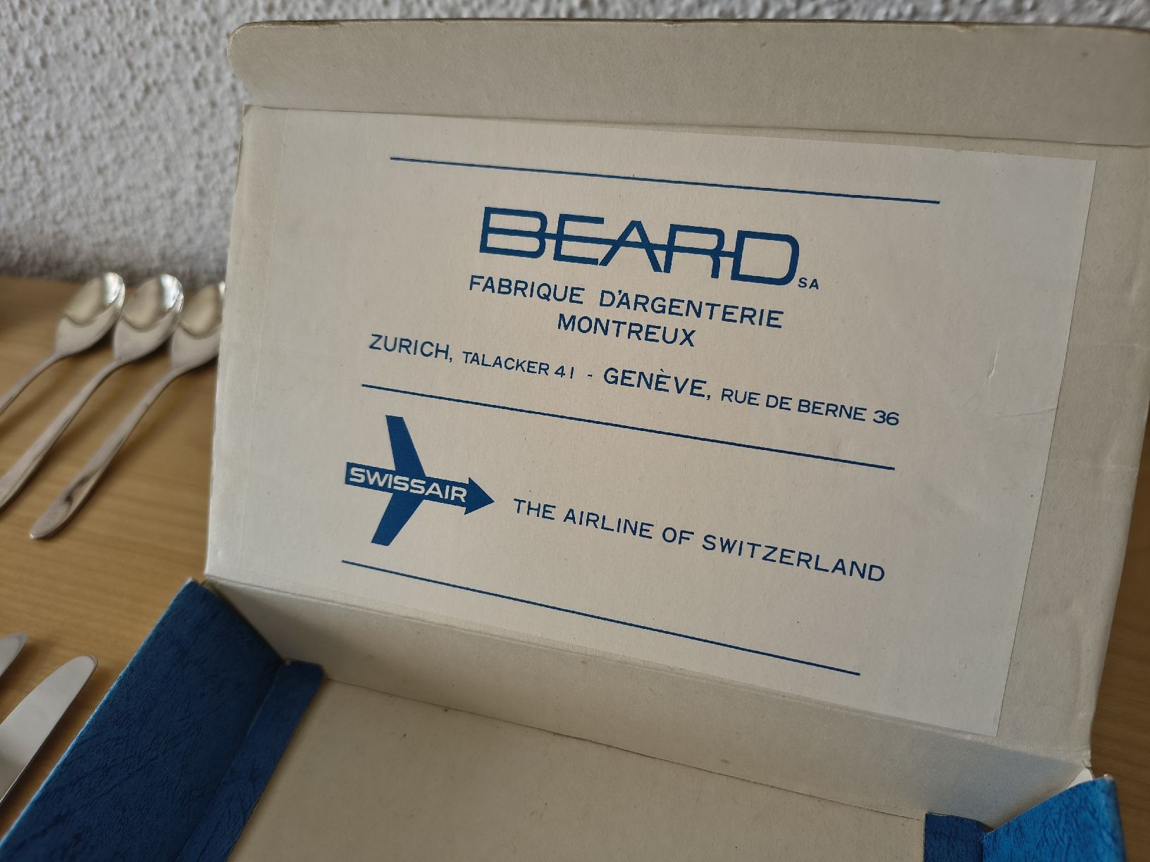 Set di posate: Silber Besteck - SWISSAIR Design – Usato da Oberglatt ZH venduto da ang_7znb 4
