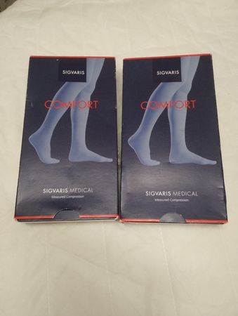 Sigvaris Comfort Kompressionsstrumpf Gr. XS, XXS schwarz neu