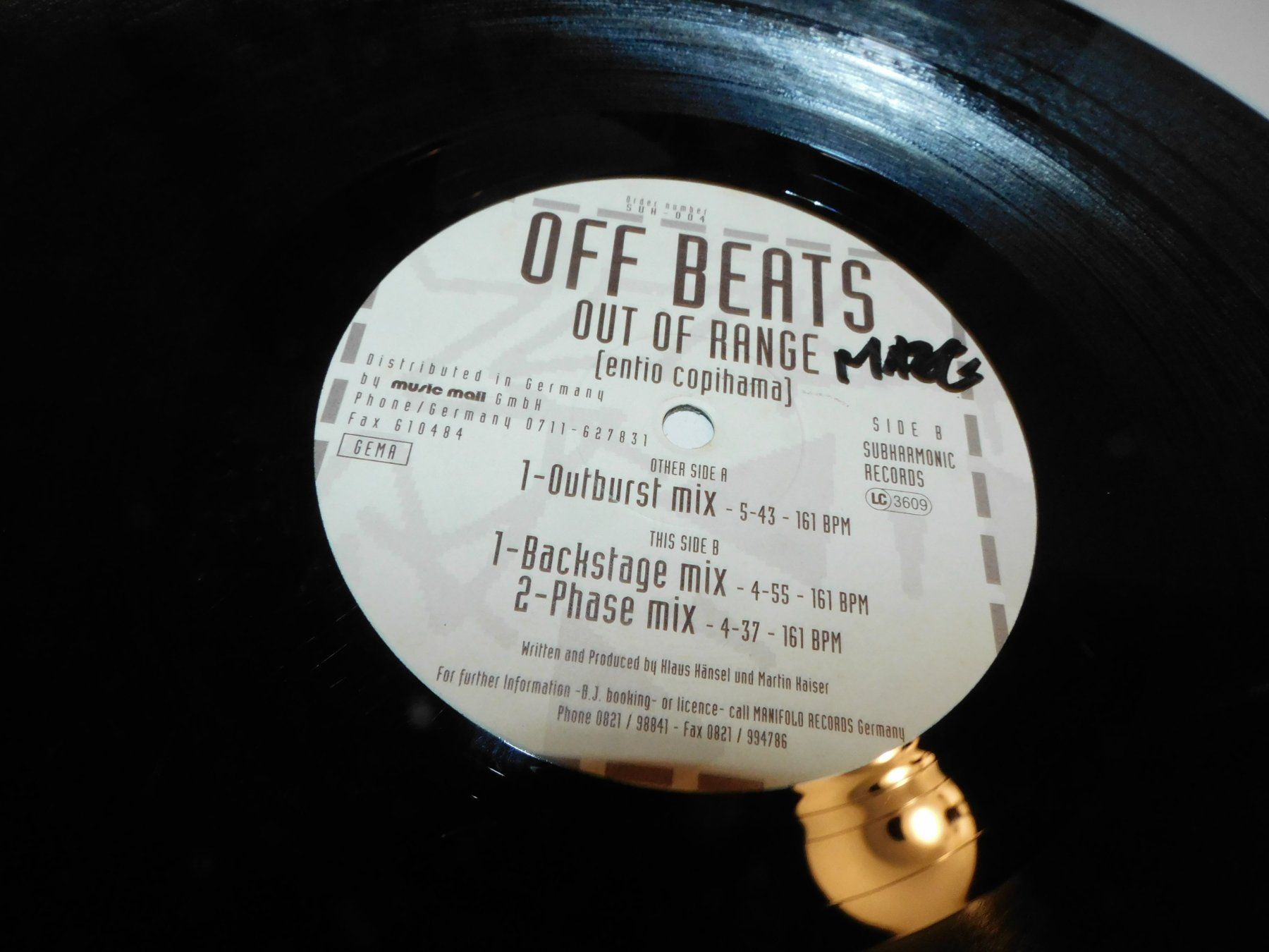 Dischi in vinile: LP Schallplatte Perplexer Remix SUB HARMONIC OFF BEATS – Usato da Sursee venduto da 76 3