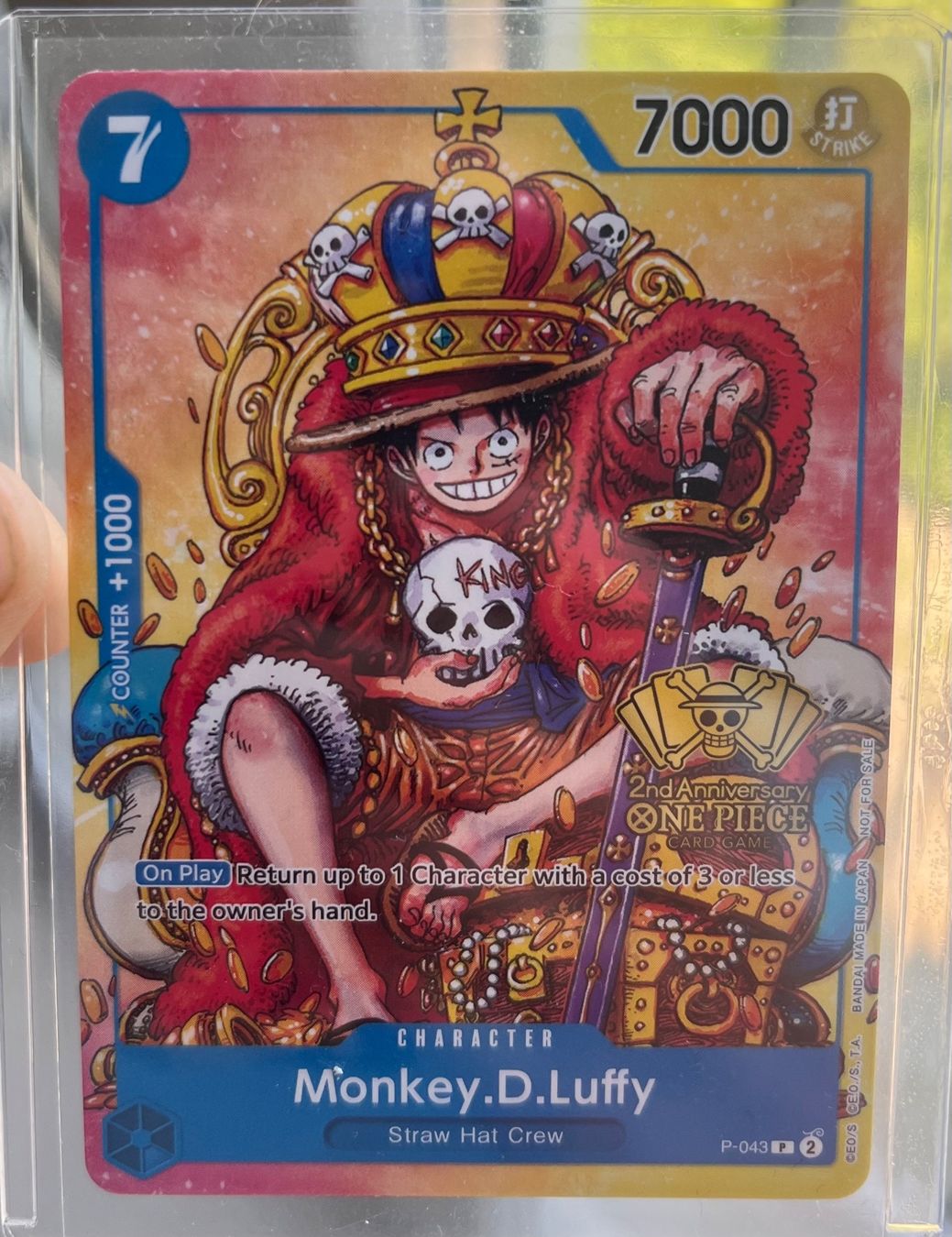 Bandai Carte collezionabili: One Piece Card Game Monkey D. Luffy – Nuovo (secondo la descrizione) da Bäretswil venduto da Rasubi