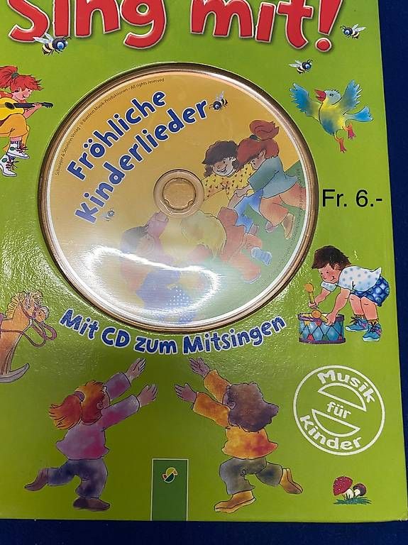 Audiolibri: Sing mit! Kinderliederbuch mit CD - Top Zustand! – Usato da Dietlikon venduto da Ss11