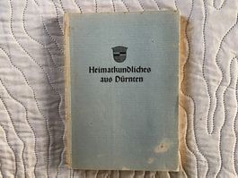Heimatkundliches aus Dürnten, W. Honegger, Jahrgang 1958