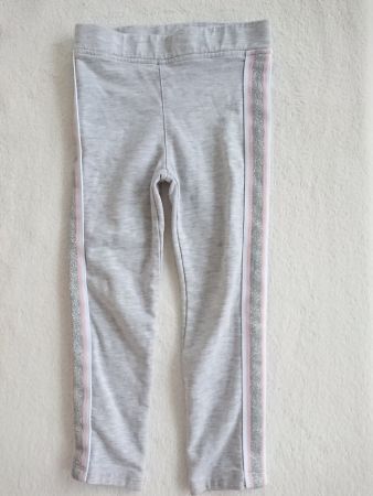 Mädchen Leggings H&M Gr. 104 3-4Y Grau - wie neu