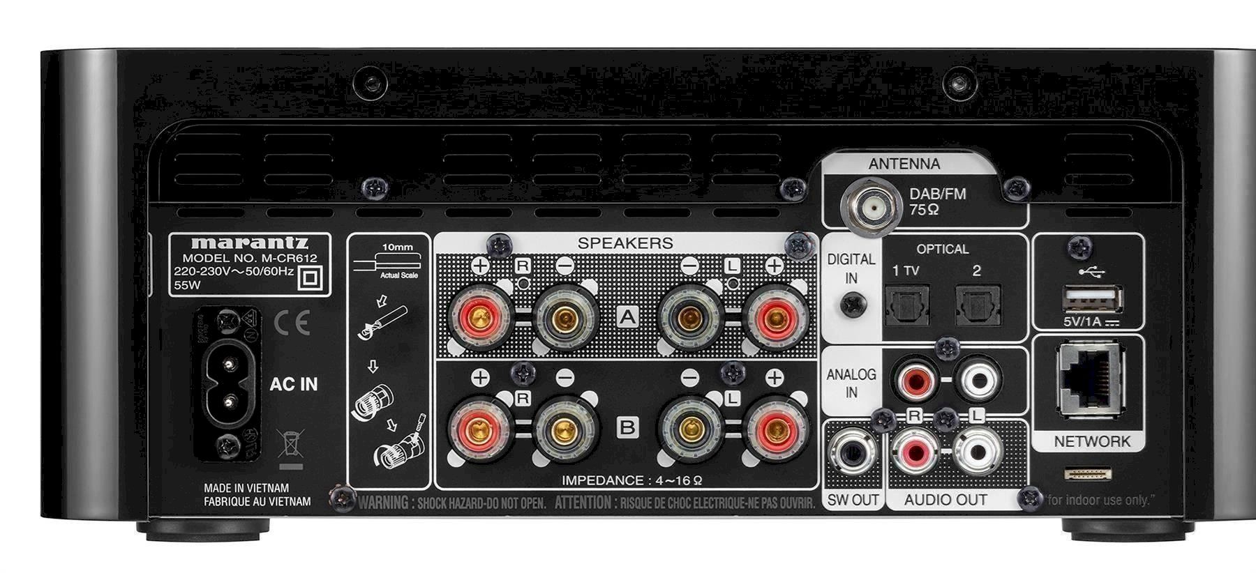 Récepteurs: Marantz M-CR612 Melody X CD-Receiver – Neuf avec emballage d'origine à Bottighofen par zaap 4