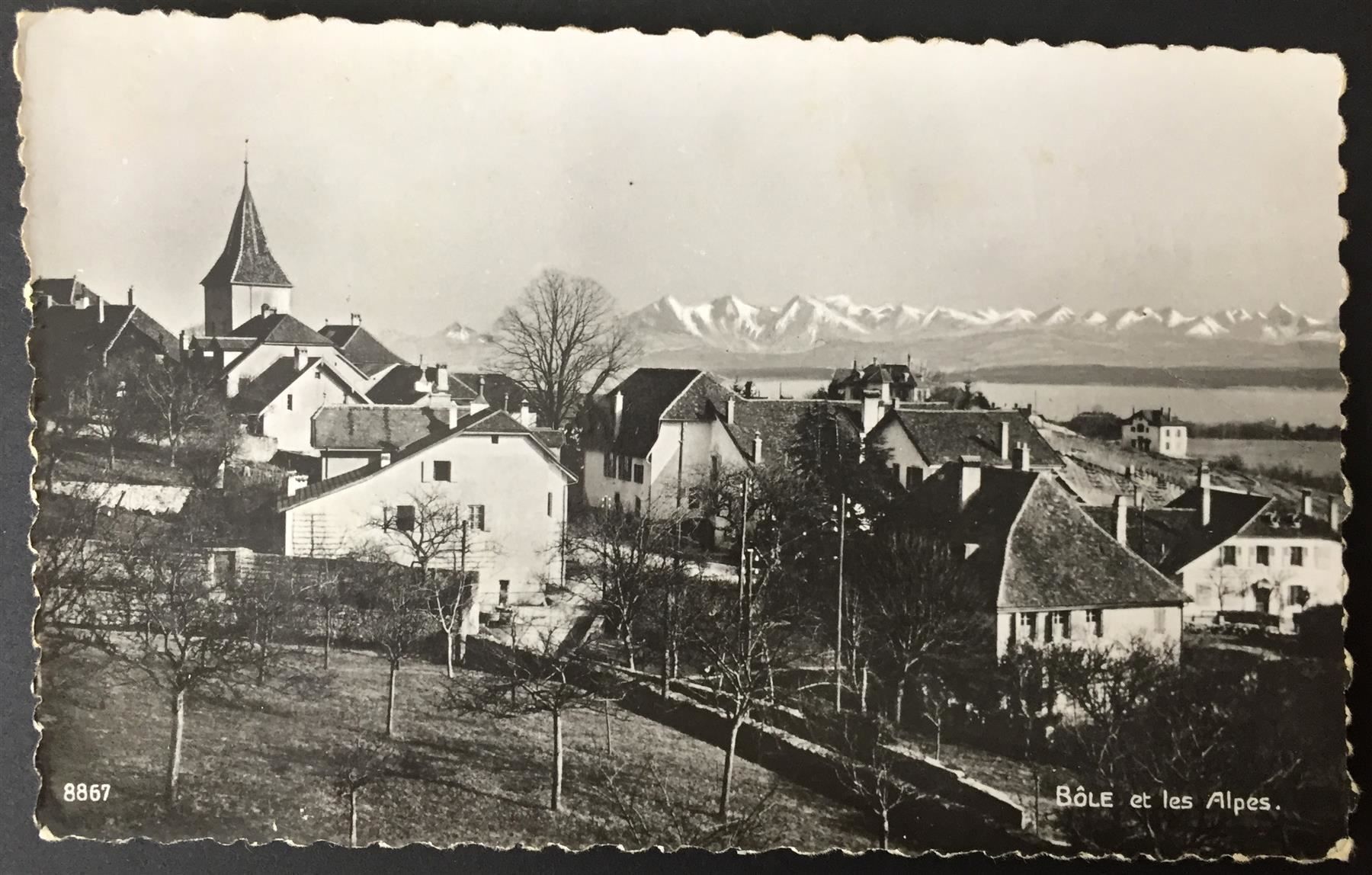 Cartes postales: BÔLE et les Alpes – D'occasion à Jona par philajona