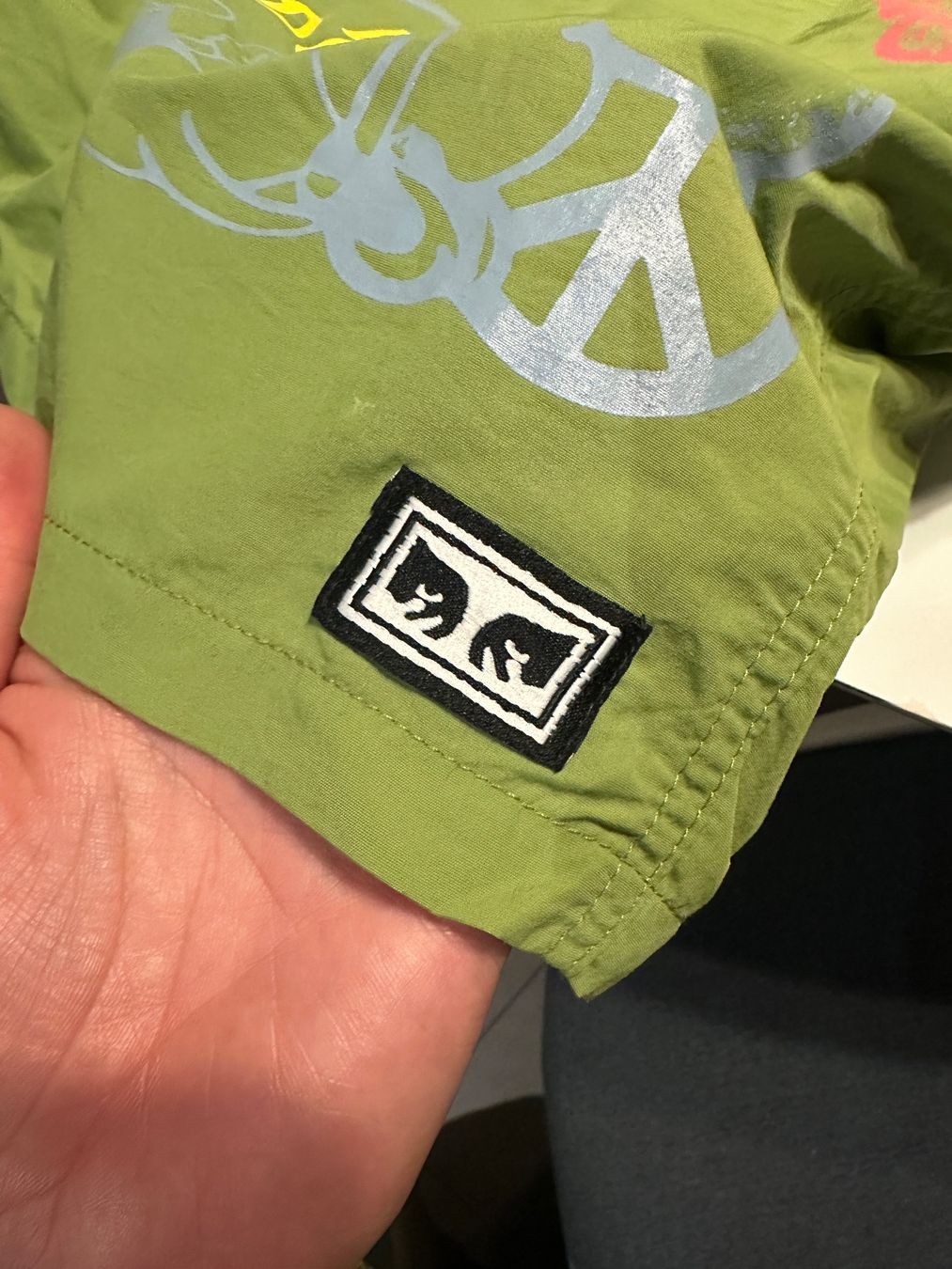 Obey Pantaloni: Obey shorts (gr.L) – Usato da Frauenfeld venduto da bybong 5