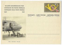 Bildpostkarte 177-006 Luftpost 1949 *