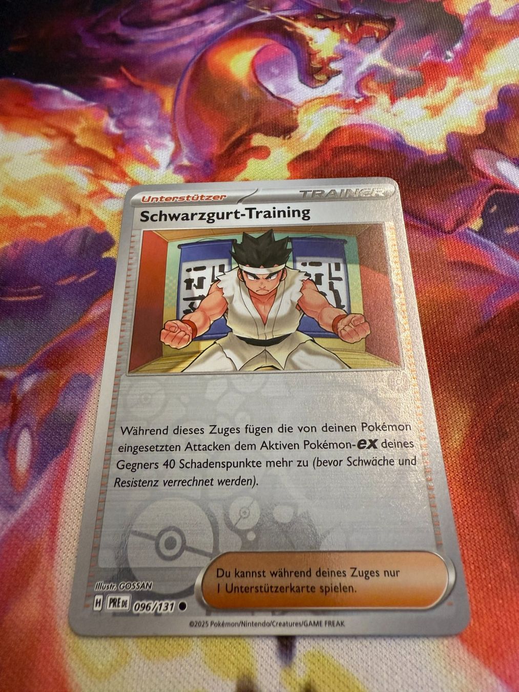 Pokémon Carte collezionabili: Schwarzgurt-Training (PRE 096) / Reverse Holo – Nuovo (secondo la descrizione) da Bülach venduto da CherryBlu