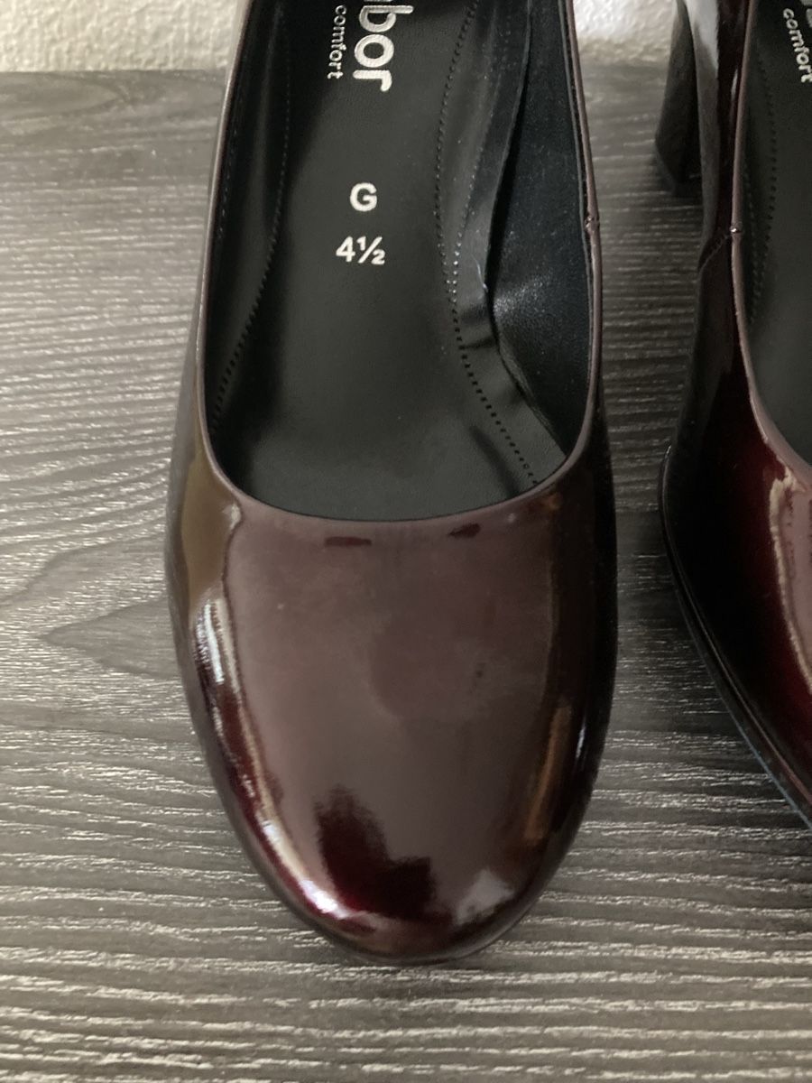 Gabor Scarpe da donna: Gabor Schuhe 4 1/2 Bordeaux – Usato da Widen venduto da nigella90 2
