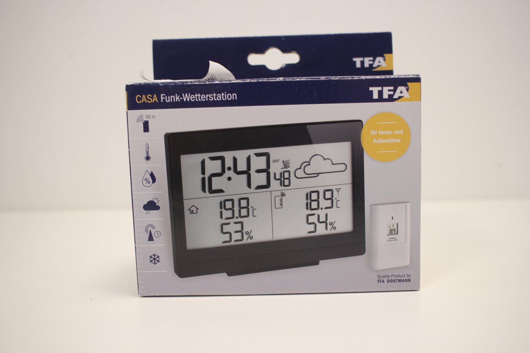 Altro per la casa: TFA Dostmann Wetterstation Casa Farbauswahl – Nuovo e nell'imballaggio originale da Kägiswil venduto da nick333 2