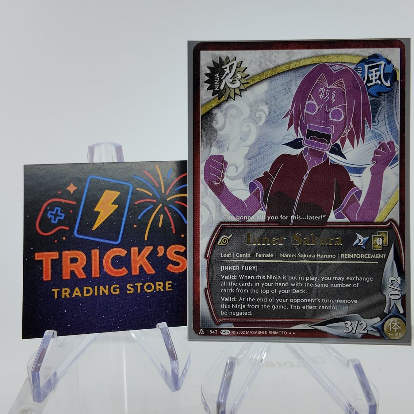 Bandai Carte collezionabili: Naruto Bandai CCG Inner Sakura Rare ENG – Usato da Wettswil venduto da TricksTradingStore