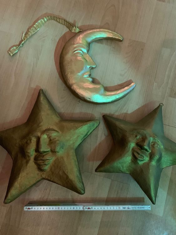 Weihnachtsdeko Mond und Sterne Kaufen auf Ricardo