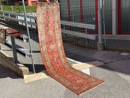 Ghazni 336x81cm Teppich handgeknüpft Zustand perfekt sauber