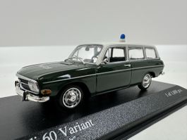 Audi 60 Variant 1:43 Polizei Ingolstadt,limitiert,MINICHAMPS