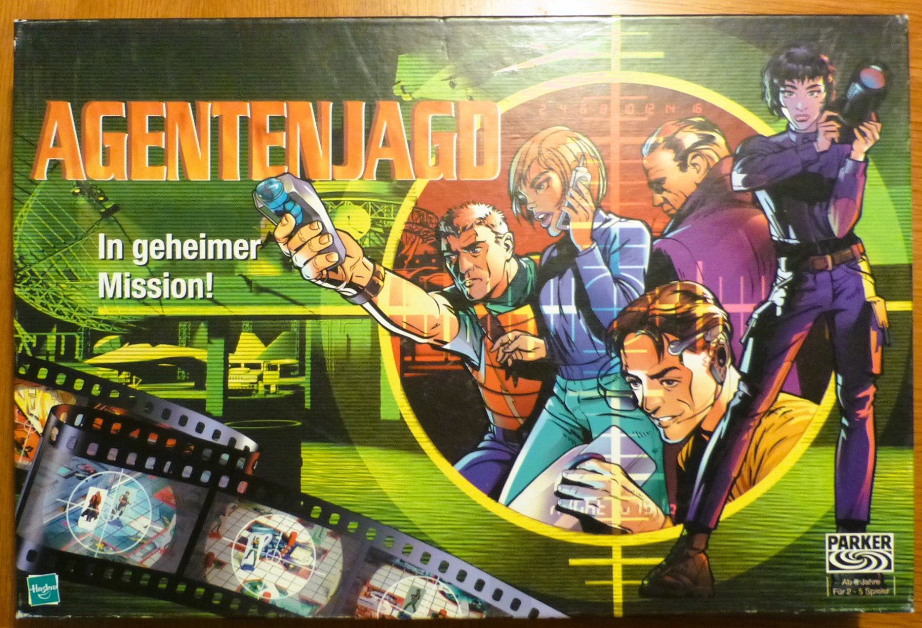 Parker Giochi: Brettspiel - Agentenjagd von Parker – Usato da Gossau SG venduto da tenerife11