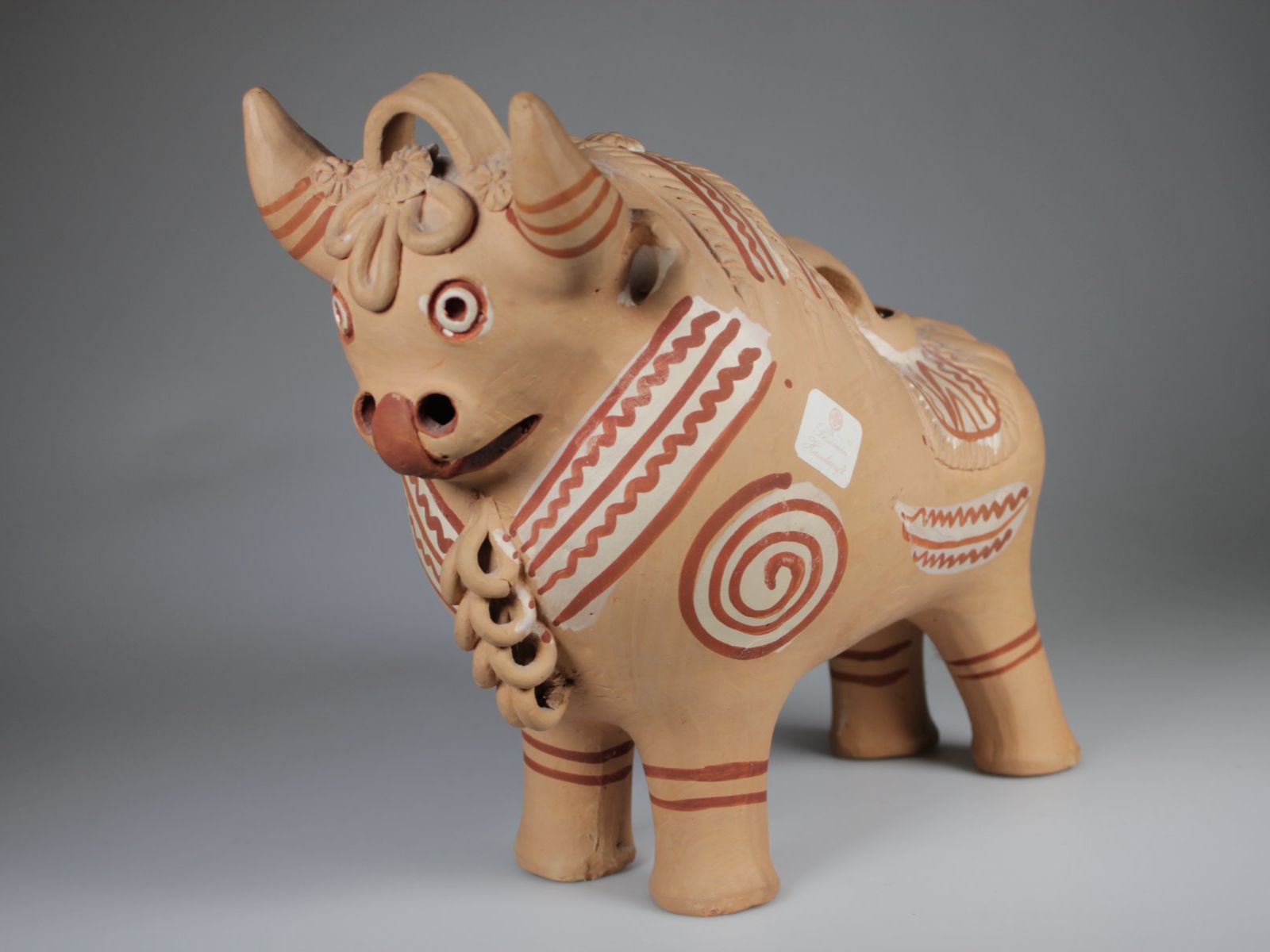 Sculture & Statue: Grosser Pucara Stier – Usato da Basel venduto da IRMAundFRED