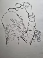 MAX HUNZIKER   (LITHOGRAPHIE) SIGNIERT NUMMERIERT