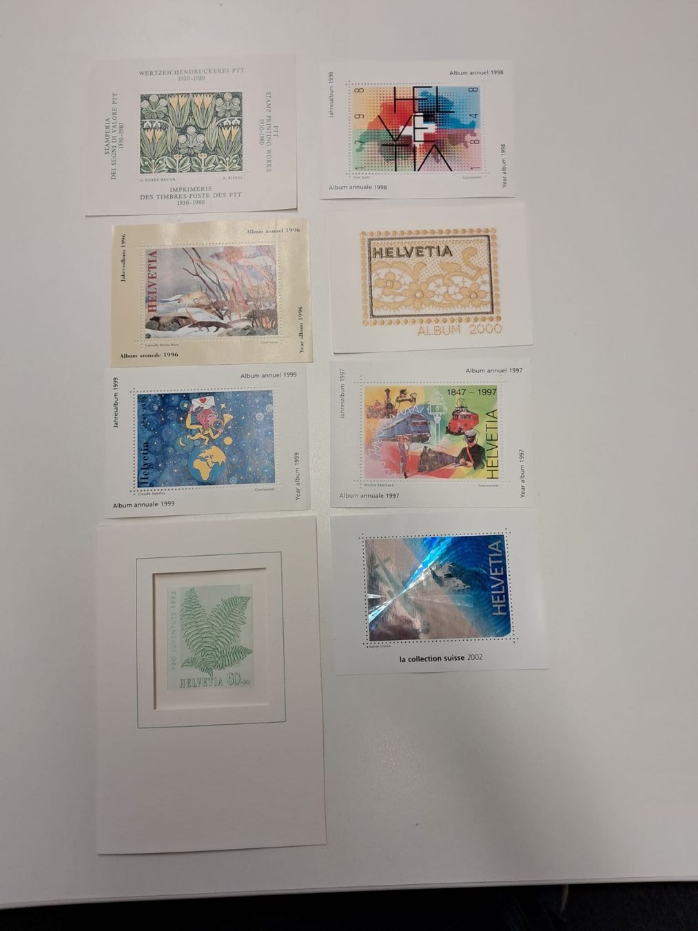 Tutti i francobolli: Vignette zu Briefmarken Schweiz – Usato da Lengwil venduto da Brumar0