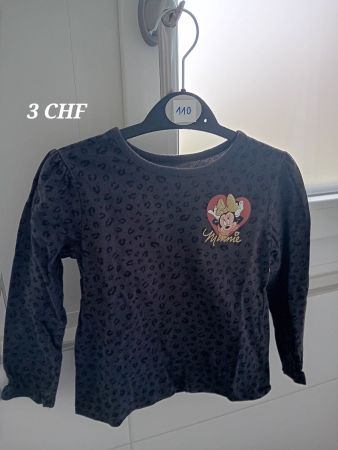 Langarm Shirt Mädchen Minnie Mouse 110