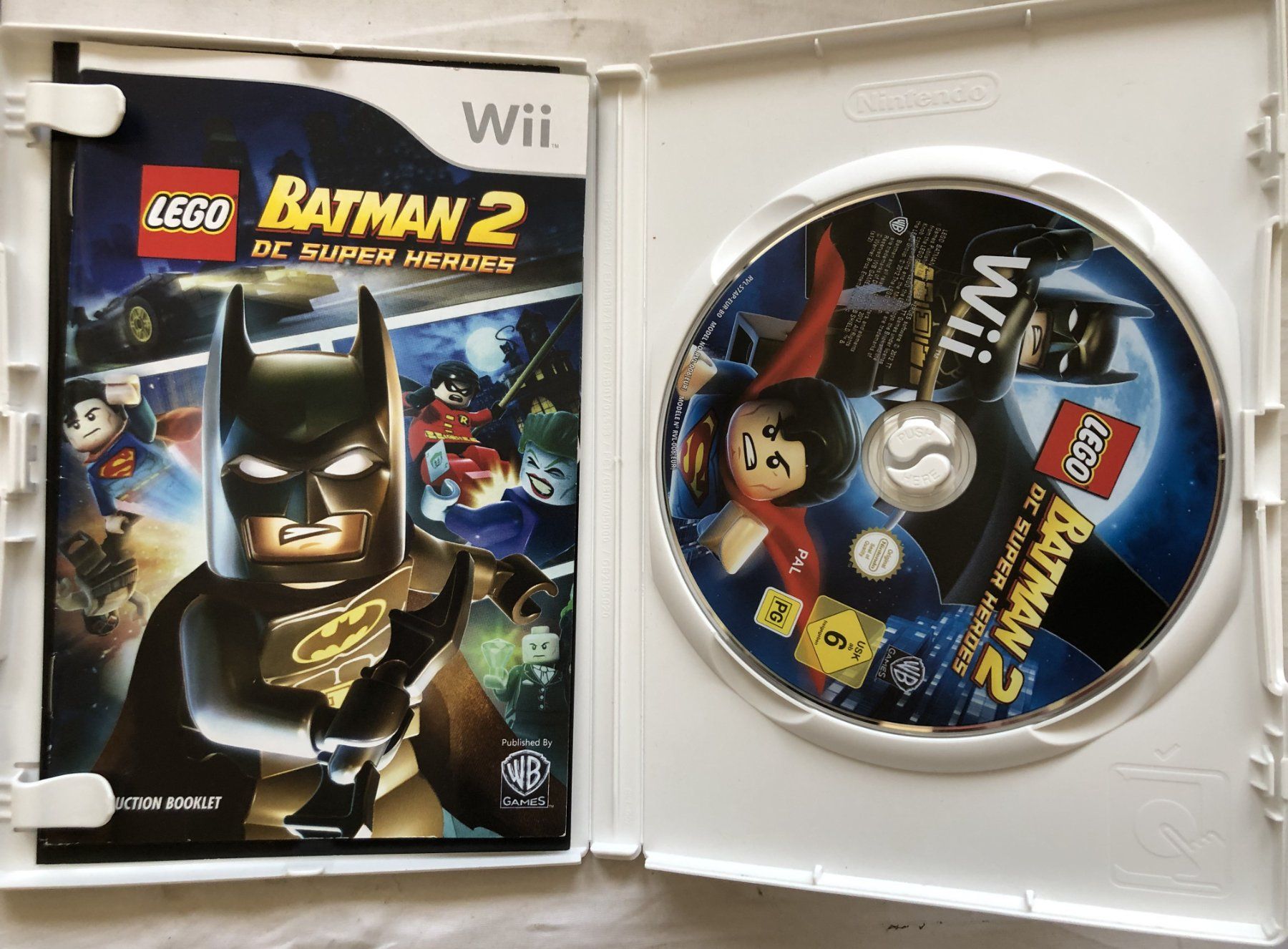 Nintendo Giochi: Nintendo Wii - LEGO BATMAN 2 - DC SUPER HEROES – Usato da Schaffhausen venduto da durruti 1