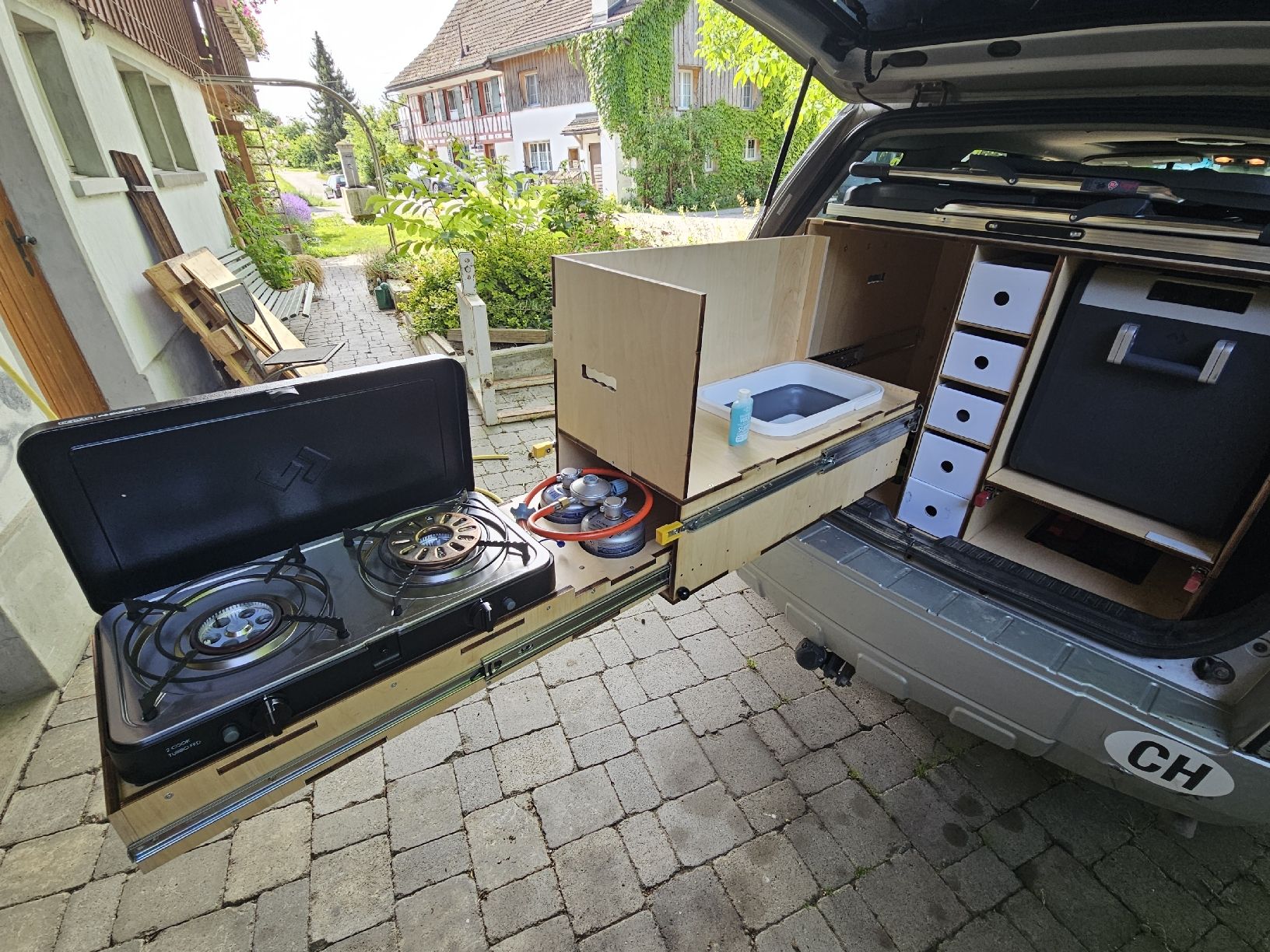 Cucine complete: Campingküche, Auszugküche – Usato da Mauren TG venduto da Manawatu