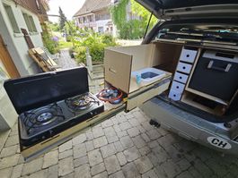 Campingküche, Auszugküche