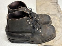 vintage BALLY Ordonanzschuhe Militärschuhe Gr 28/5 (42.5-43)