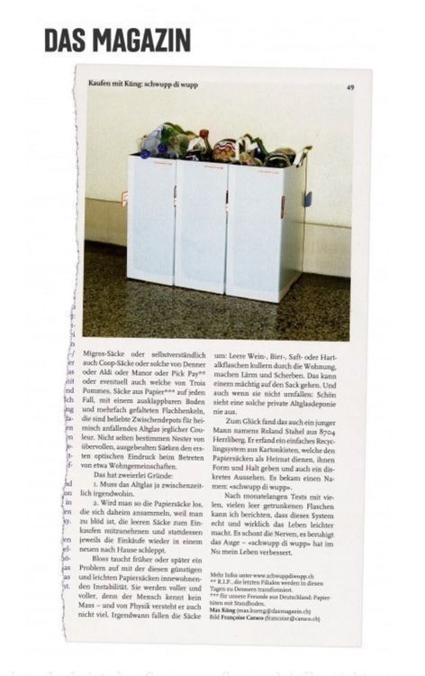 Sonstiges für Büro & Gewerbe: recyclingsystem . 3 elemente . neu & ovp – Neu und originalverpackt aus Allschwil von rotocker 5