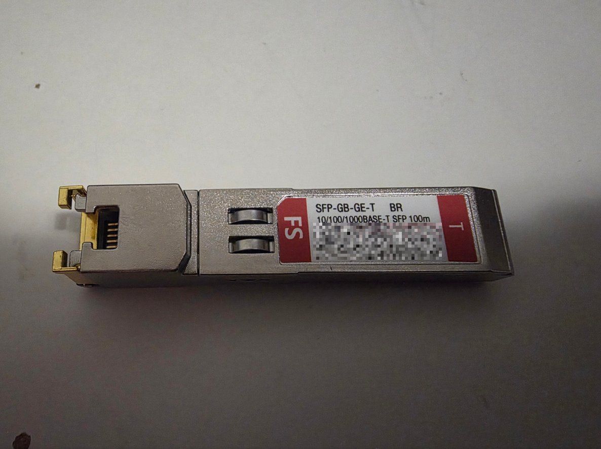 Lecteurs & Adaptateurs: fs.com Kupfer SFP RJ45 1 Gbit/s – D'occasion à Zürich par z3ygKdDn