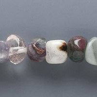 Multi Stone beads Nuggets  1 Strang