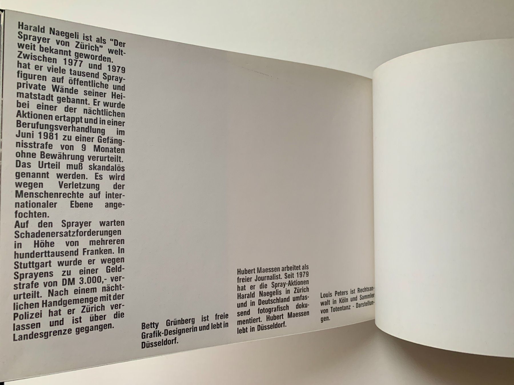 Libri: Harald Naegeli, Kölner Totentanz – Usato da Regensdorf venduto da JoergR 7