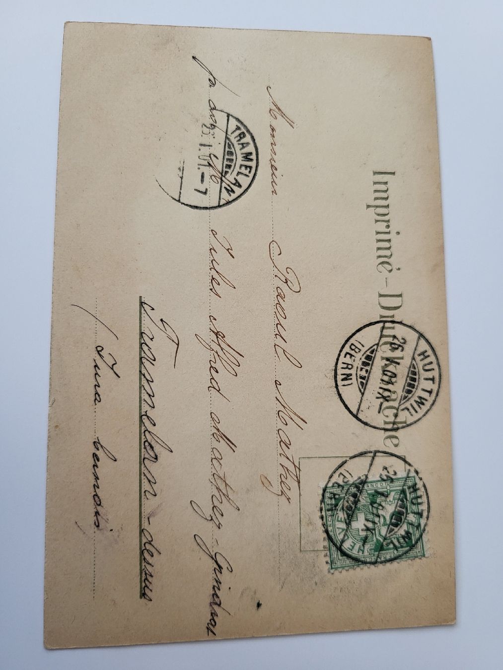 Cartoline postali: Alte Ansichtskarte Huttwyl, R21 – Usato da nunningen venduto da mic_88k2 1