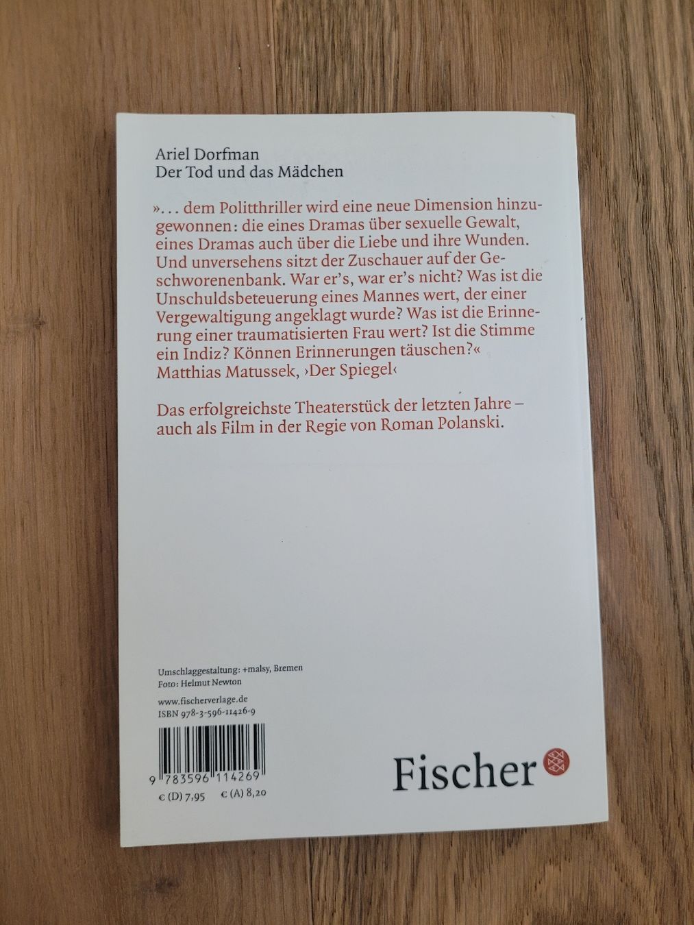 Libri: Ariel Dorfman - Der Tod und das Mädchen – Nuovo (secondo la descrizione) da Frauenfeld venduto da Flurims 1