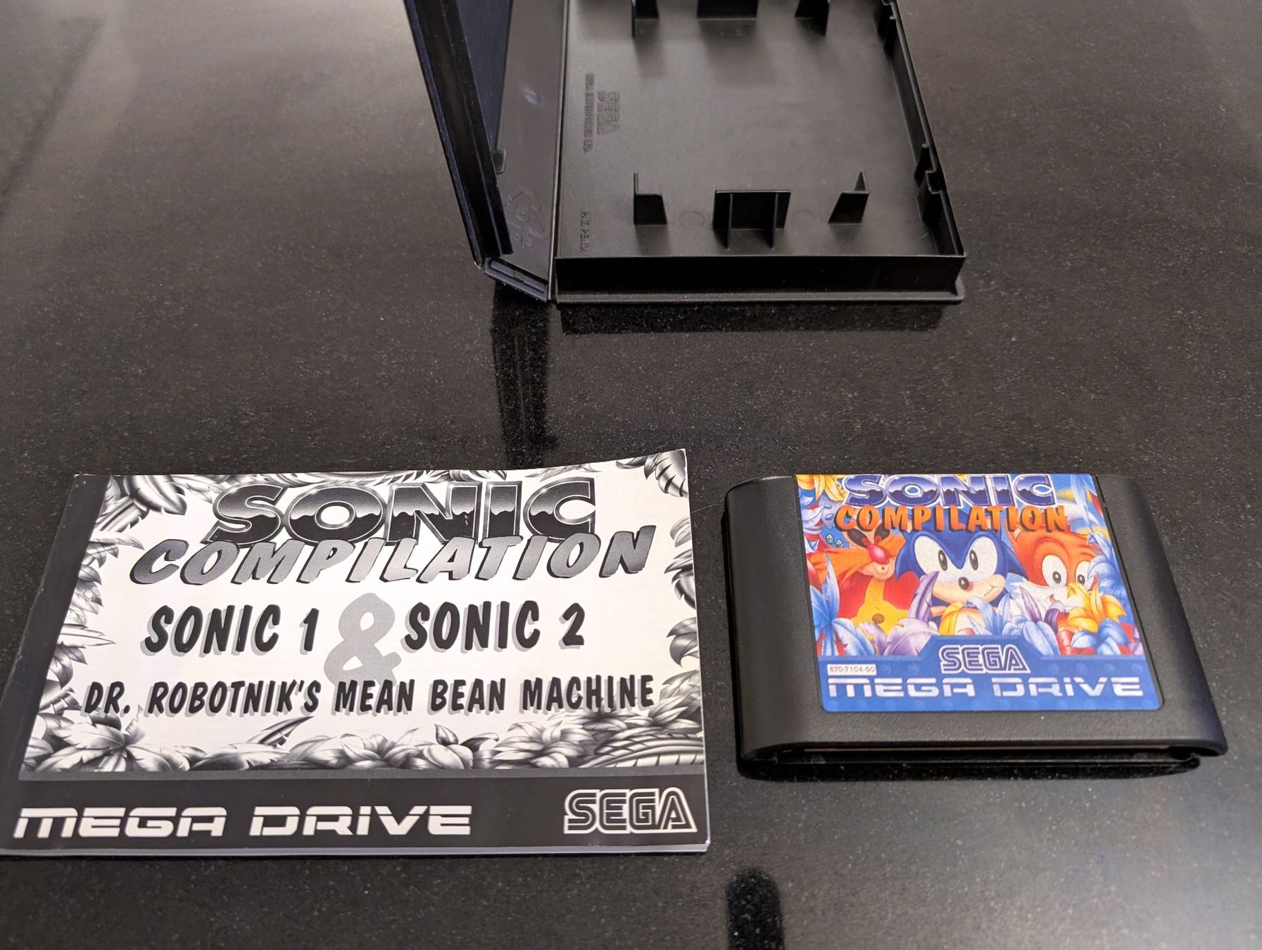 Sega Giochi: SONIC COMPILATION (PAL) - SEGA MEGA DRIVE – Usato da Spiegel b. Bern venduto da Natix 2