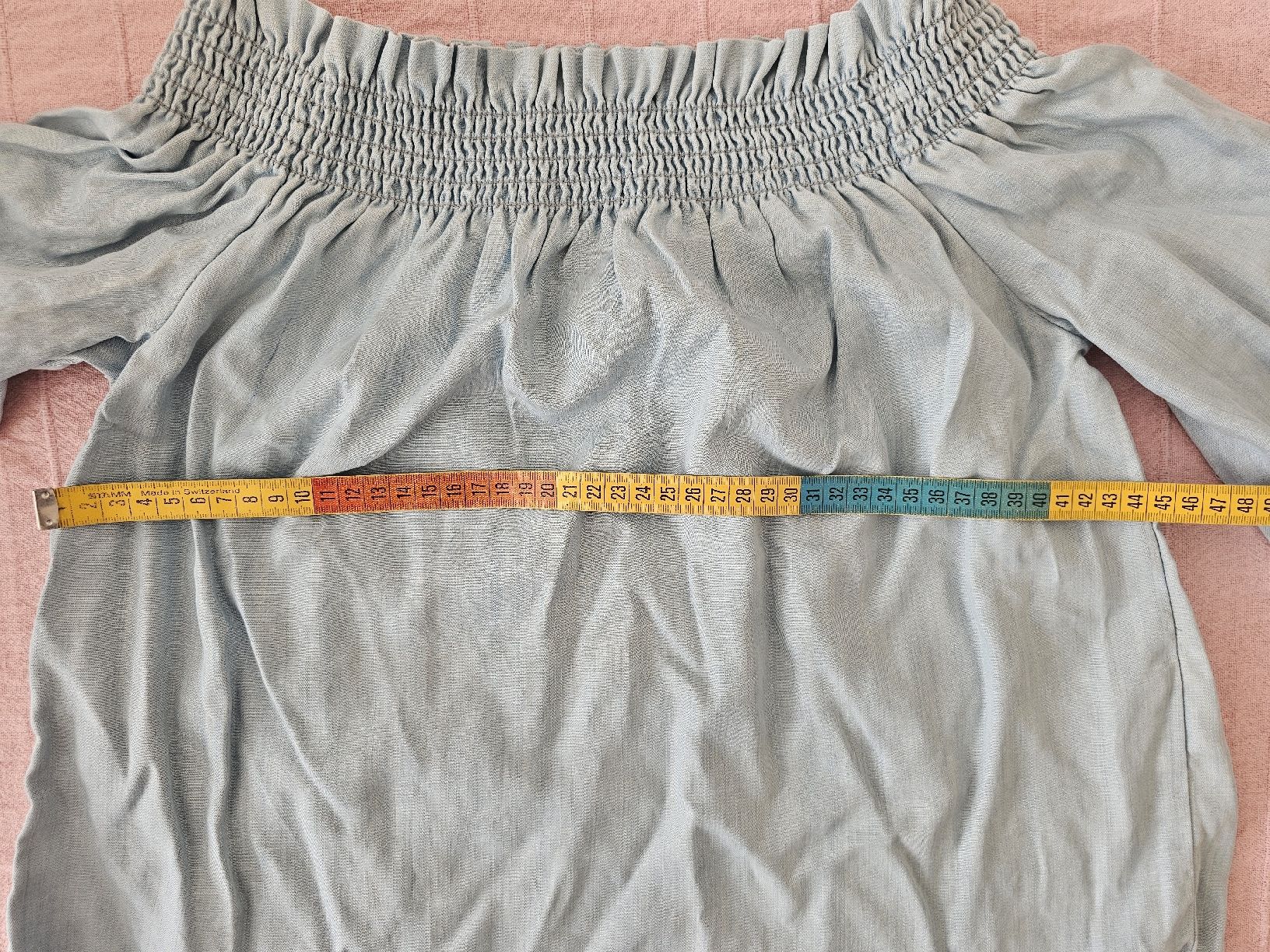 Only Camicette: ONLY Carmenbluse, Gr. 38, Off-Shoulder, hellblau – Nuovo (secondo la descrizione) da Steinmaur venduto da Kiki_m240 3