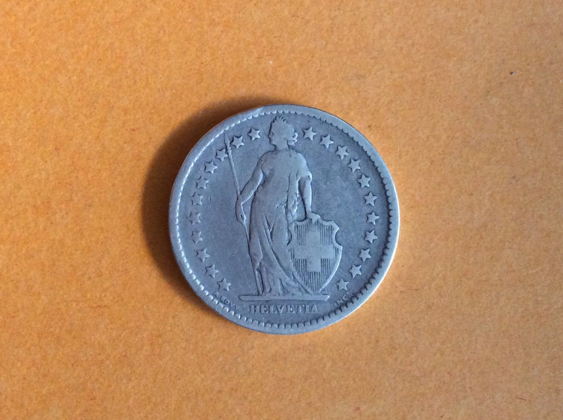 Tutti le monete: 2 francs  1878 – Usato da Genève venduto da pie_fh2d 1