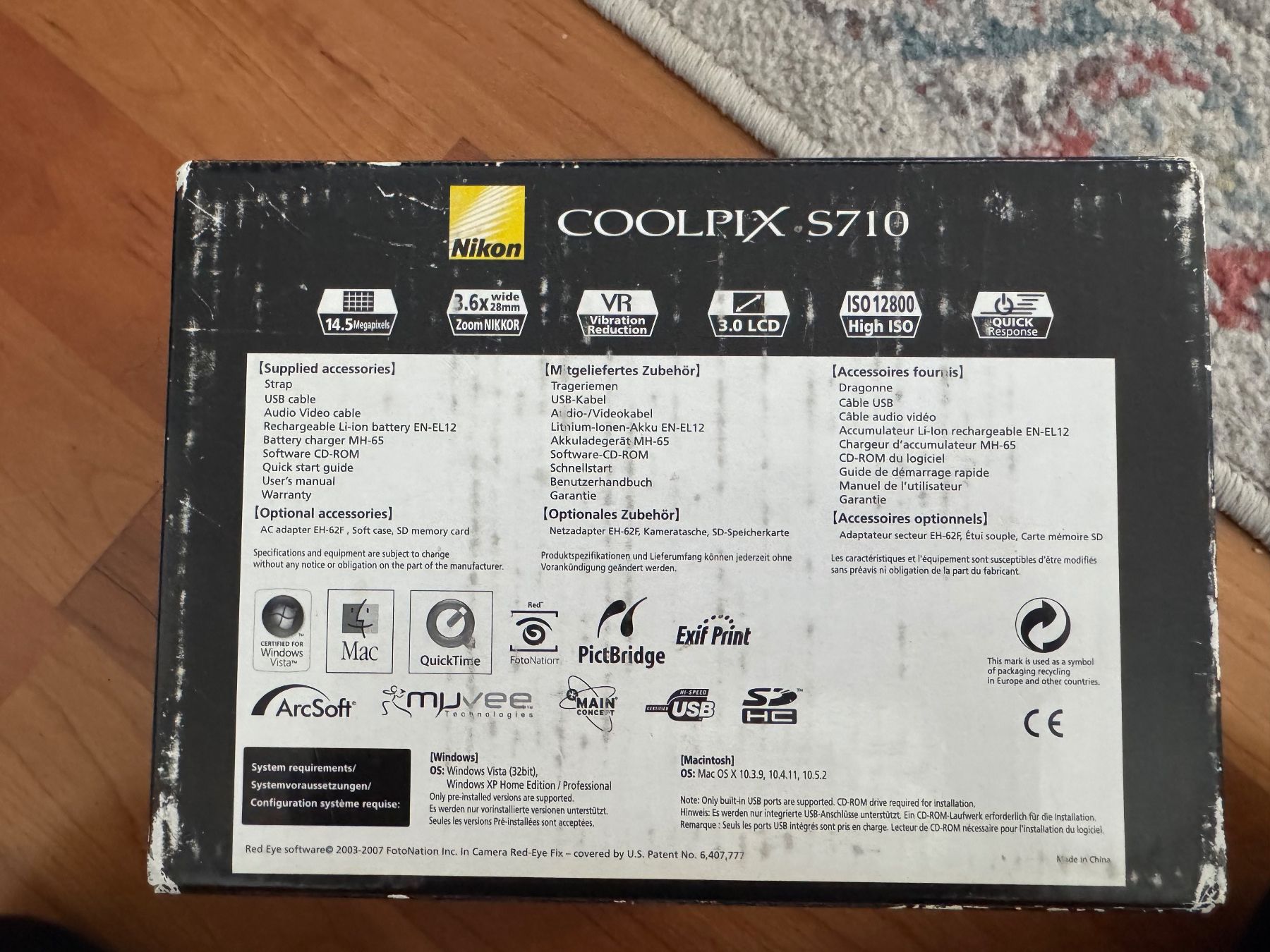 Nikon Kamera: Nikon coolpix S710 – Gebraucht aus Schüpbach von digase 3