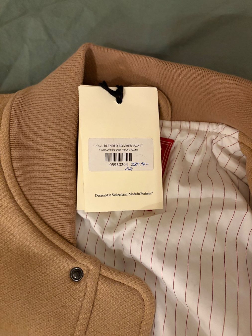 Lamarel Giacche: Lamarel Neu WOOL-BLENDED BOMBER JACKET – Nuovo (secondo la descrizione) da Zürich venduto da lor_x6yf 4