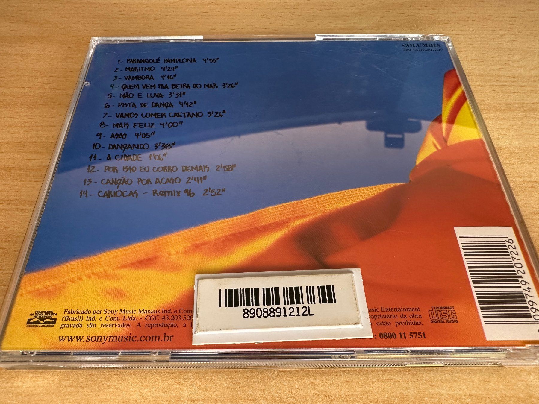 CD: Adriana Calcanhotto – Maritmo – Usato da Rikon im Tösstal venduto da Alpenmutz 1