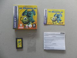 Nintendo Game Boy Advance GBA Comic Spiel Die Monster AG