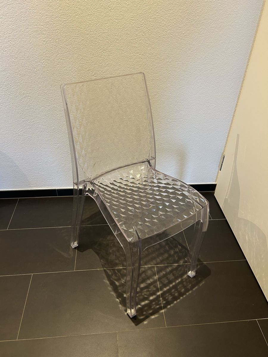 Tischset: Table en verre et chaises – Gebraucht aus Belmont-Lausanne von pie_dq8d 4