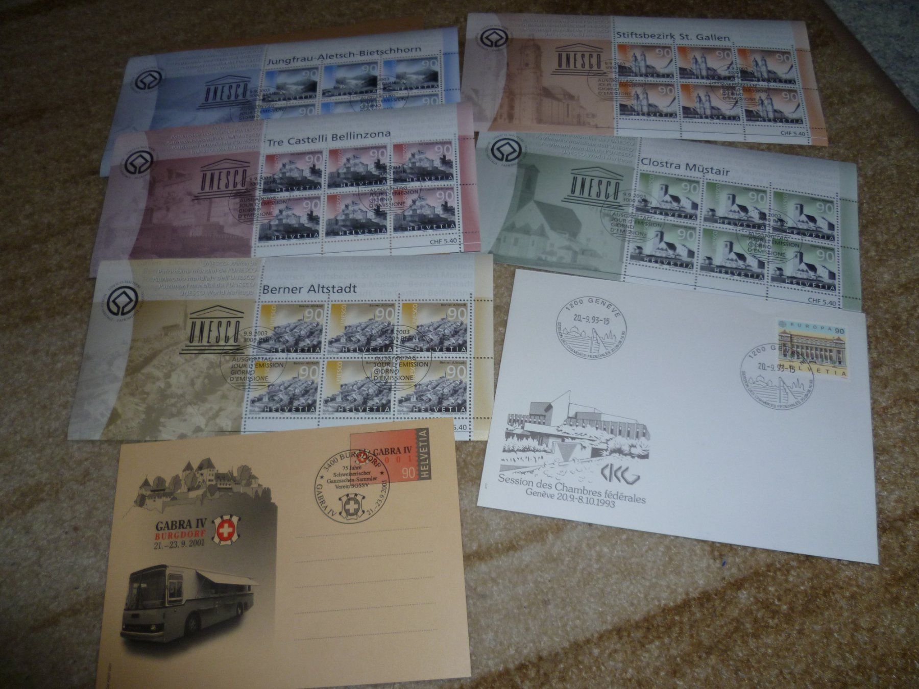 Tous les timbres: suisse – D'occasion à Corcelles-Payerne par mao06 4