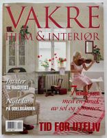 🤍 Zeitschrift „Vakre Hjem & Interiør“ 3/2011 in Norwegisch