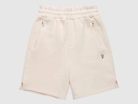 Peso Oversize Heavy Raws Shorts - Cream
