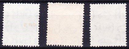 Tutti i francobolli: 3 Timbres Angleterre - Roi George V - 1912 - Obl. – Usato da Blonay venduto da Leglaude_01 1