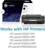 HP 51X (Q7551X) Toner Schwarz