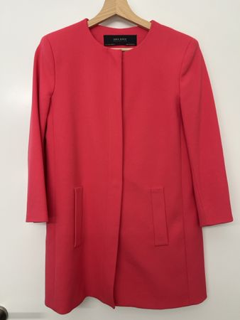 Coral Coat - Perfect Spring/Summer Lightweight Jacket